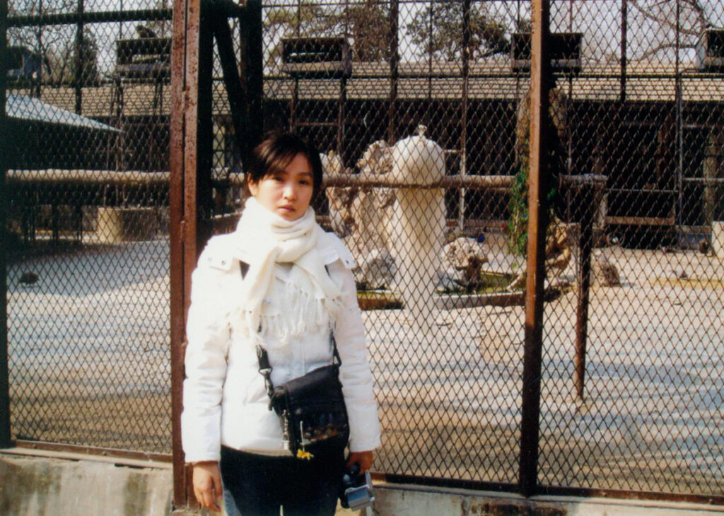 2004年12月北京動物園にて