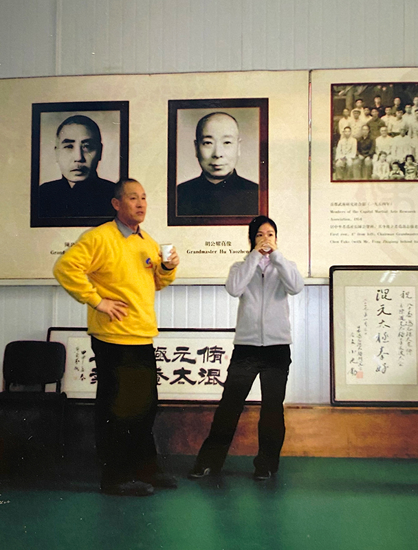 陳項老師と一緒に（横山春光）