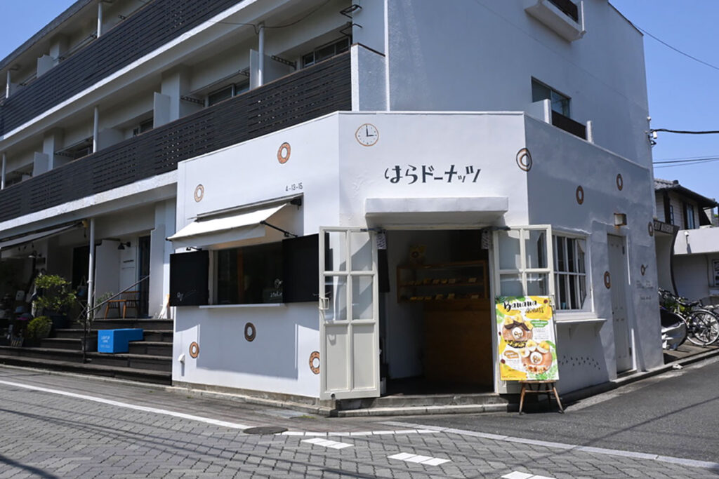 はらドーナッツ吉祥寺店メニュー看板