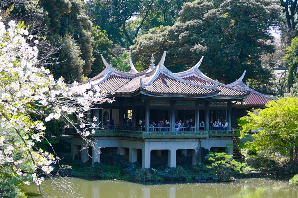 新宿御苑 旧御凉亭(台湾閣)