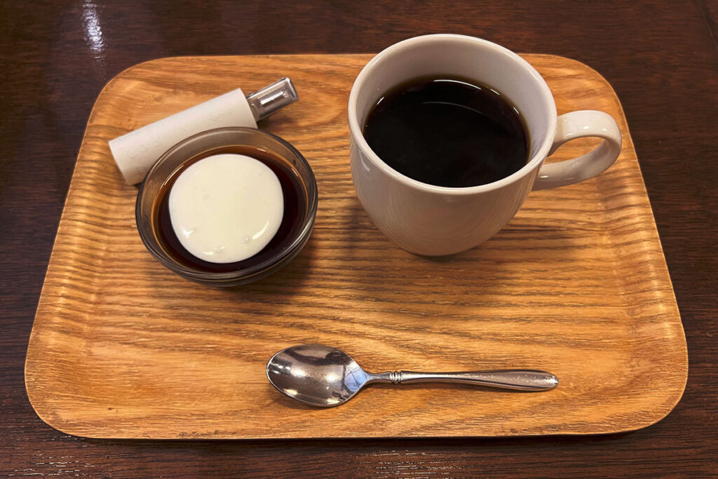 カフェジータのランチコーヒー