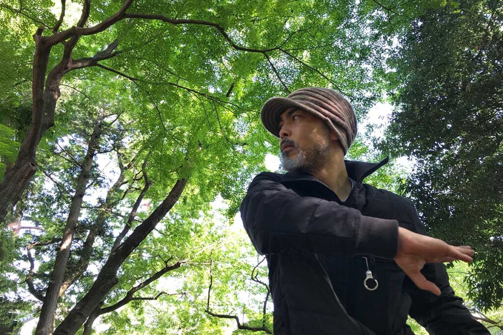 田中稜月 程派八卦掌(井の頭公園)