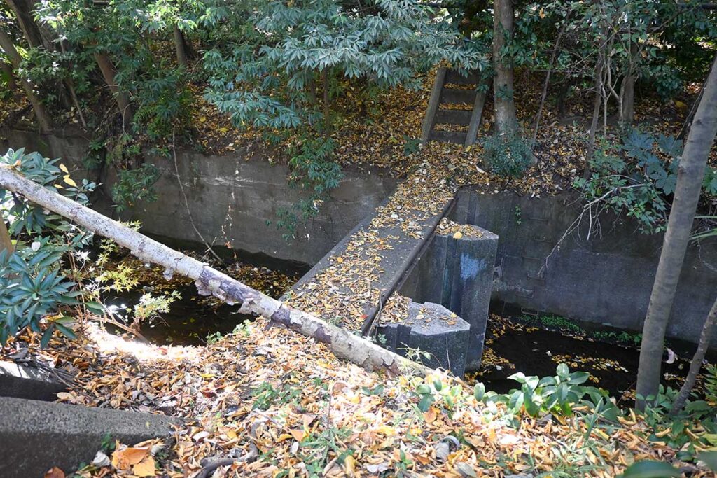 牟礼分水取水口